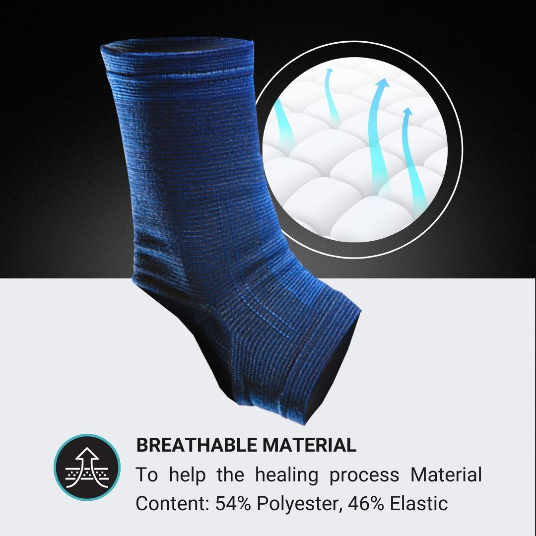 Mx Health Standard Ankle Support Elastic - S (1 stuk) - image 3
