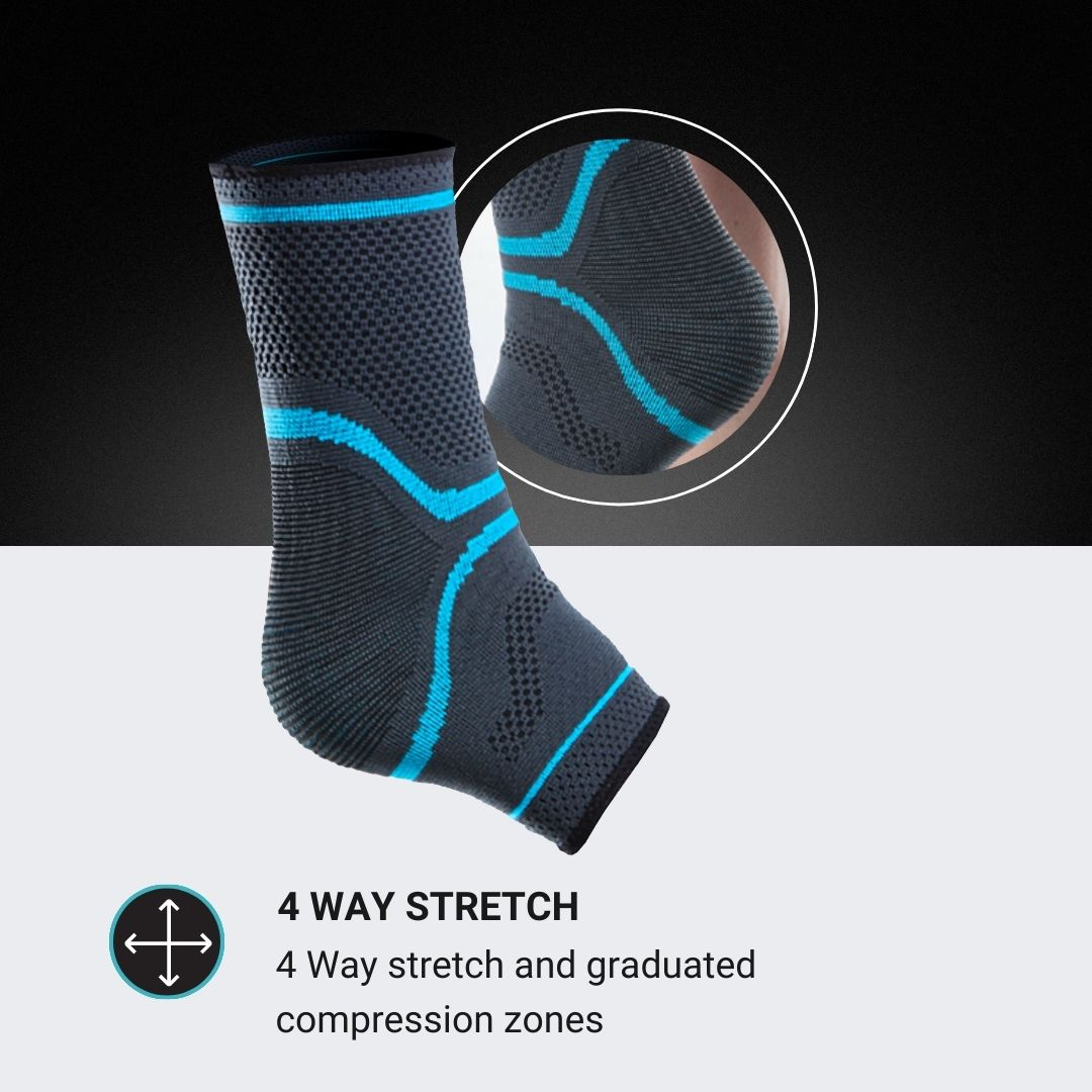 Mx Health Premium Ankle Support Elastic - S (1 stuk) - image 2