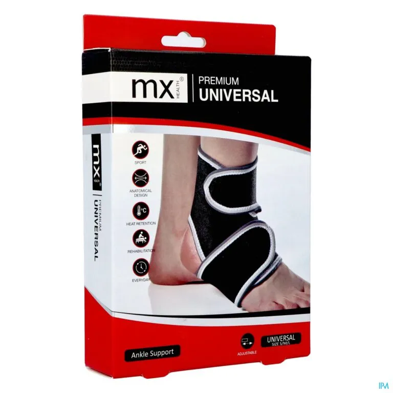 Mx Health Premium Ankle Support - Universal (1 stuk)