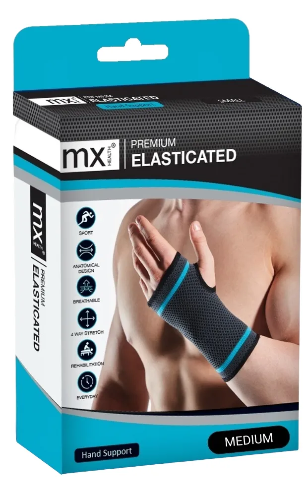 Mx Health Premium Elasticated Hand Support M (1 stuk)