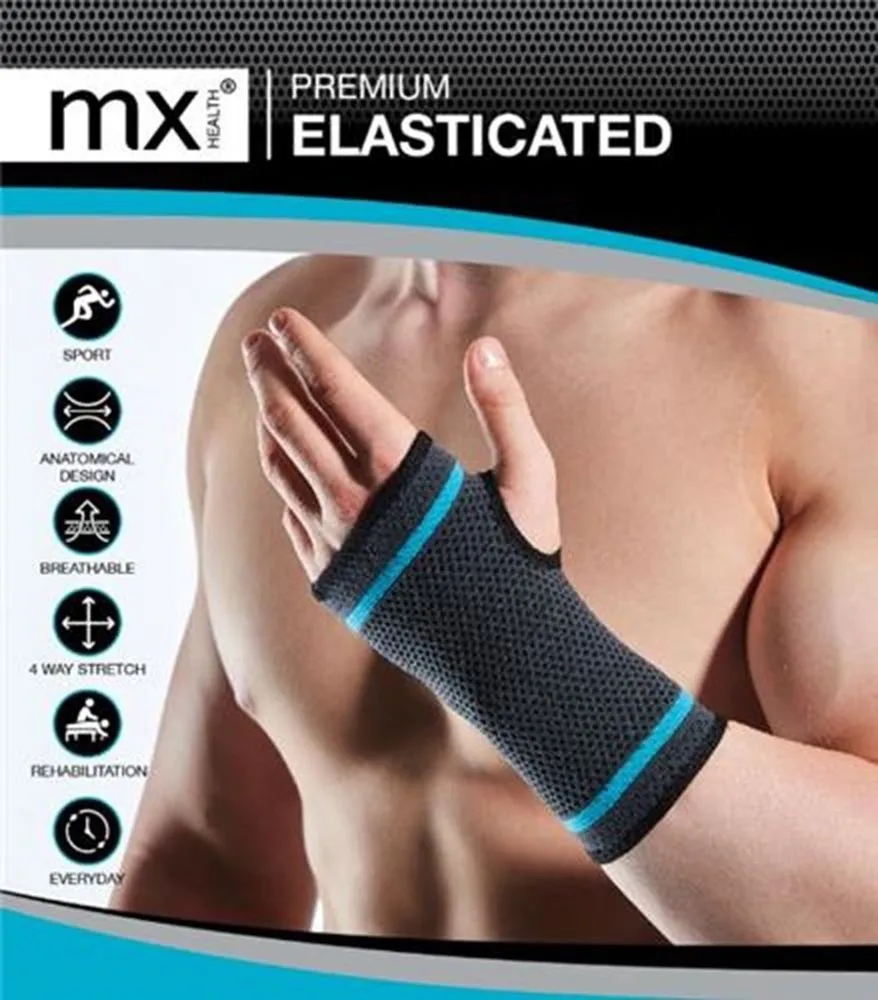 Mx Health Elastische Hand/polsbrace XL (1 stuk)