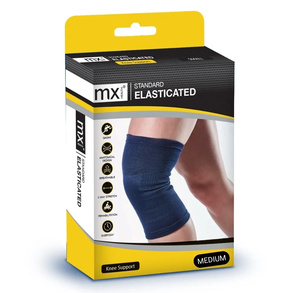 Mx Health Mx Standard Knee Support Elastic - M (1 stuk)