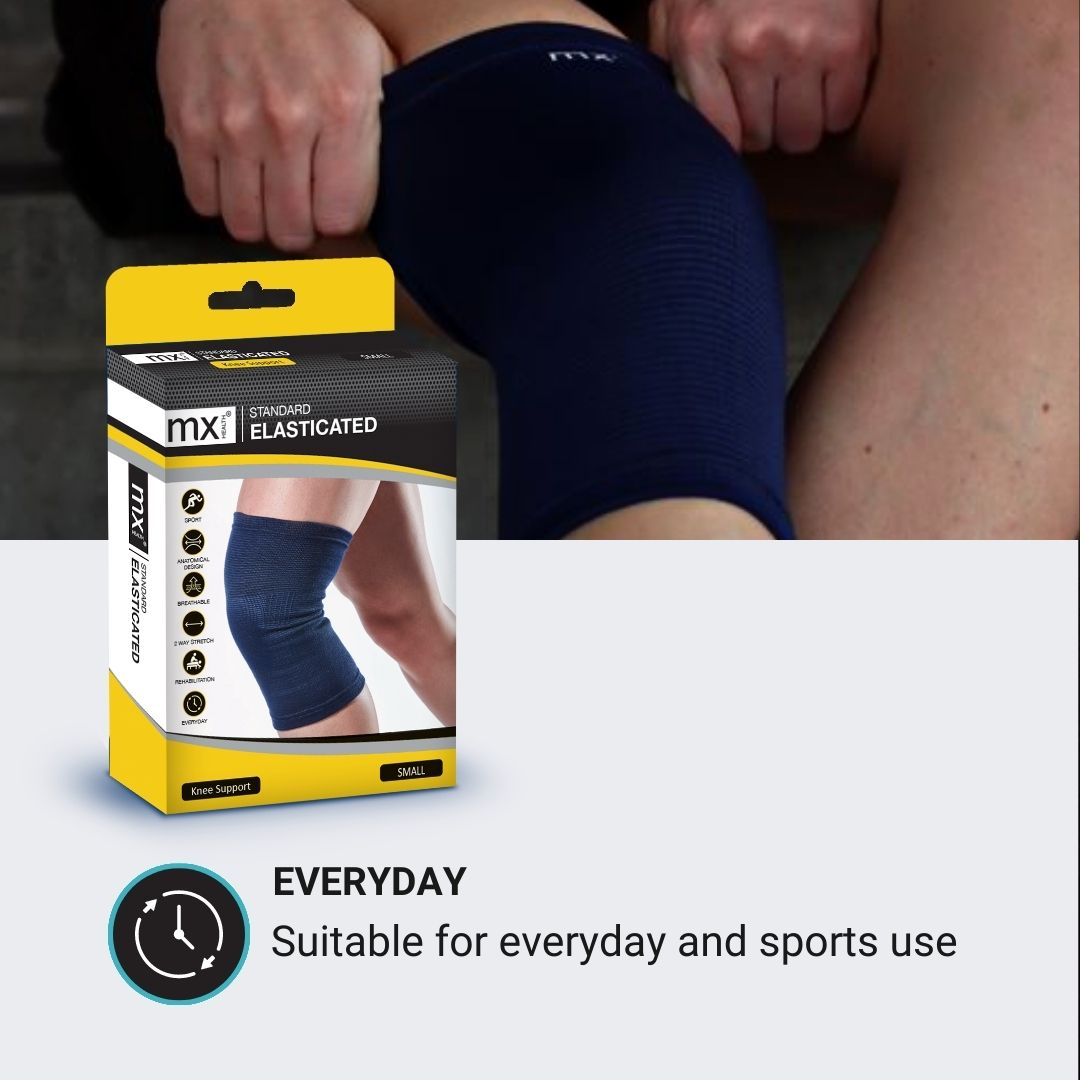 Mx Health Mx Standard Knee Support Elastic - S (1 stuk) - image 2
