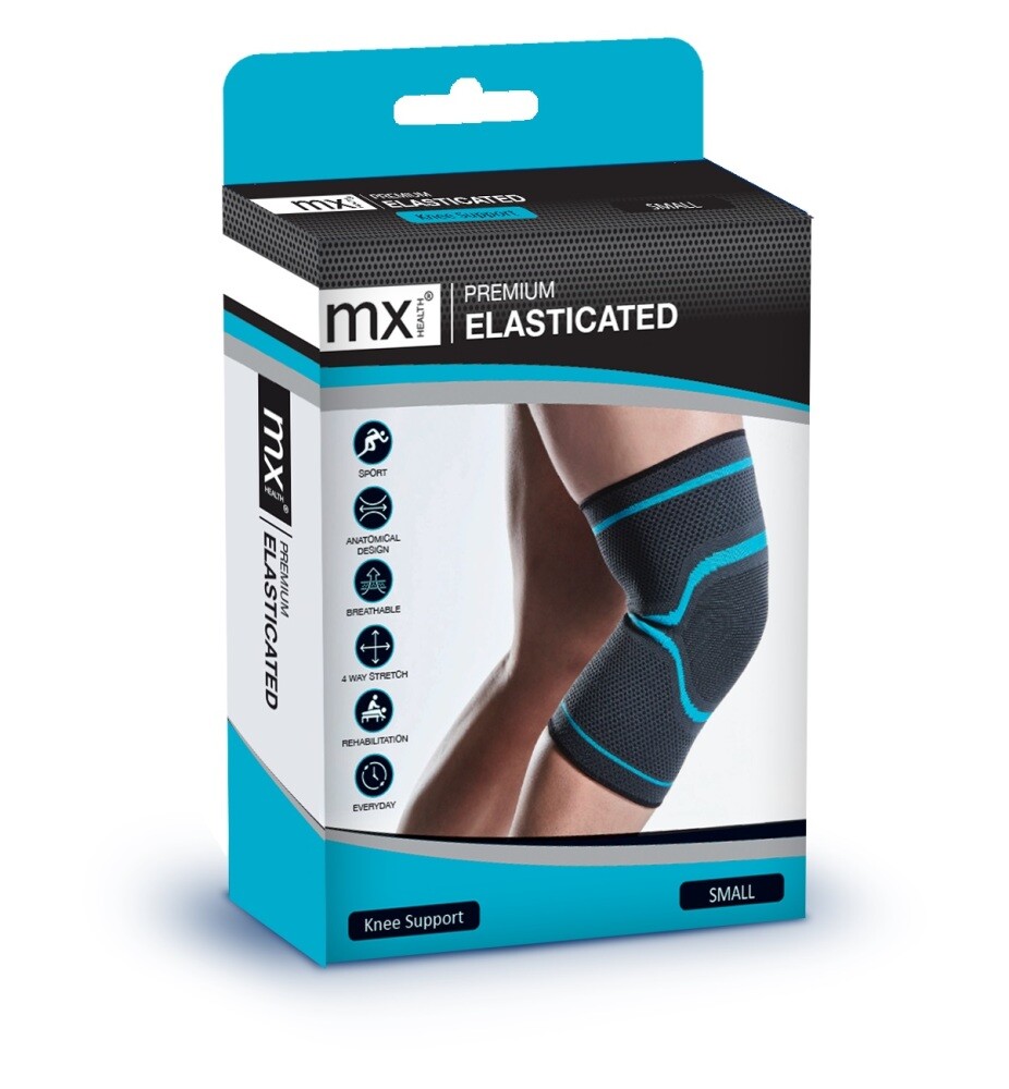 Mx Health Premium Knee Support Elastic - S (1 stuk)