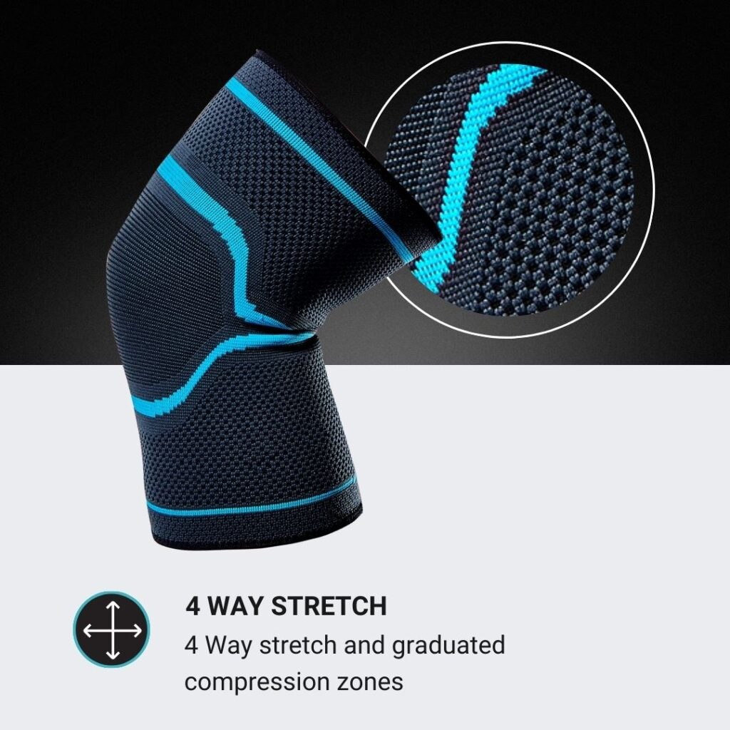 Mx Health Premium Knee Support Elastic - S (1 stuk)