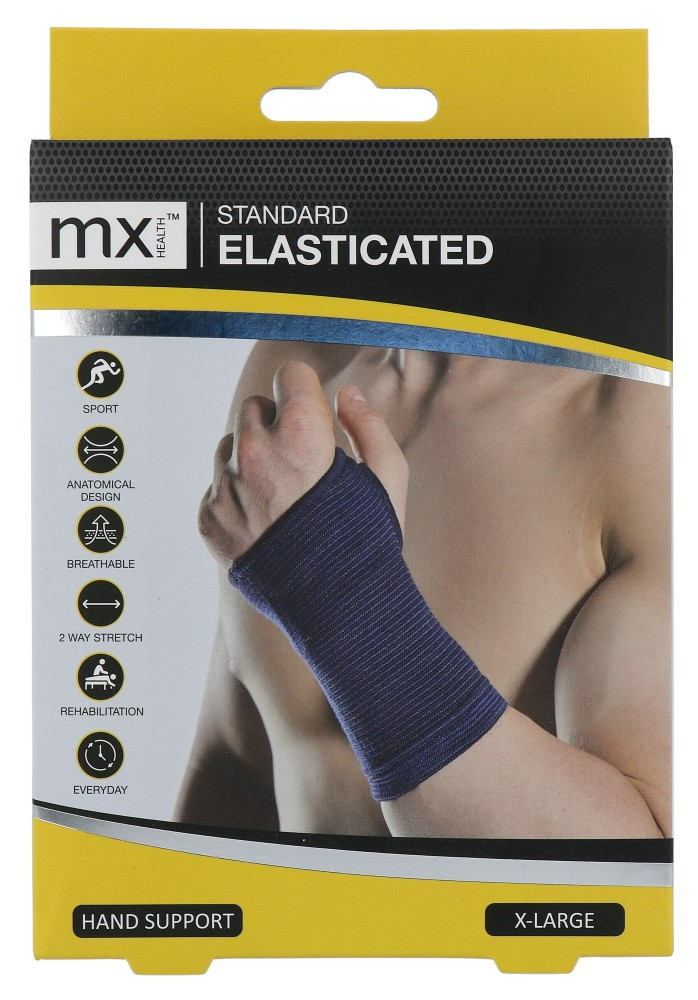 Mx Health Standard Elasticated Wrist Support XL (1 stuk)