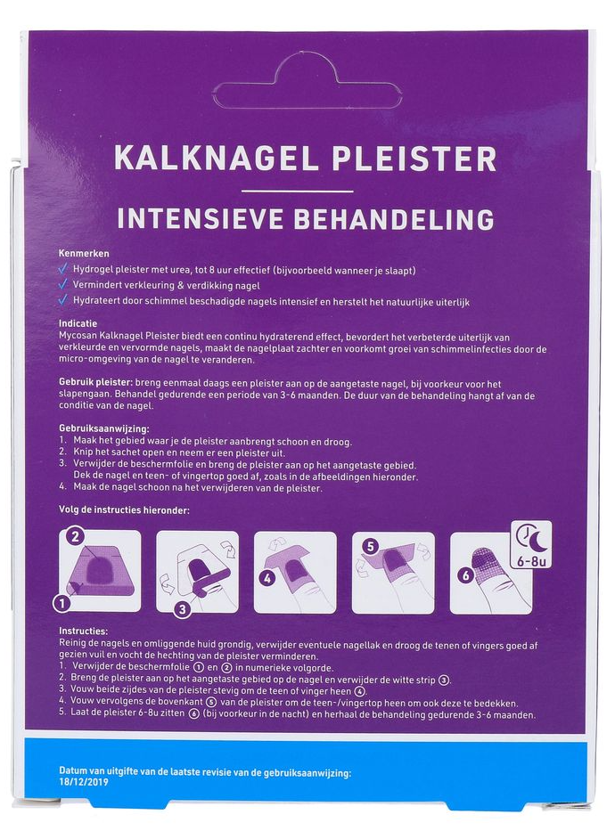 Mycosan Kalknagel Pleister (14 stuks)