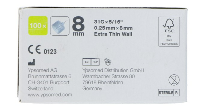 Mylife Clickfine Diamondtip Pennaald 8mm (31g) (100 stuks) - image 2