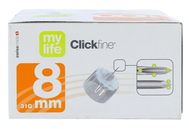 Mylife Clickfine Diamondtip Pennaald 8mm (31g) (100 stuks) - image 3