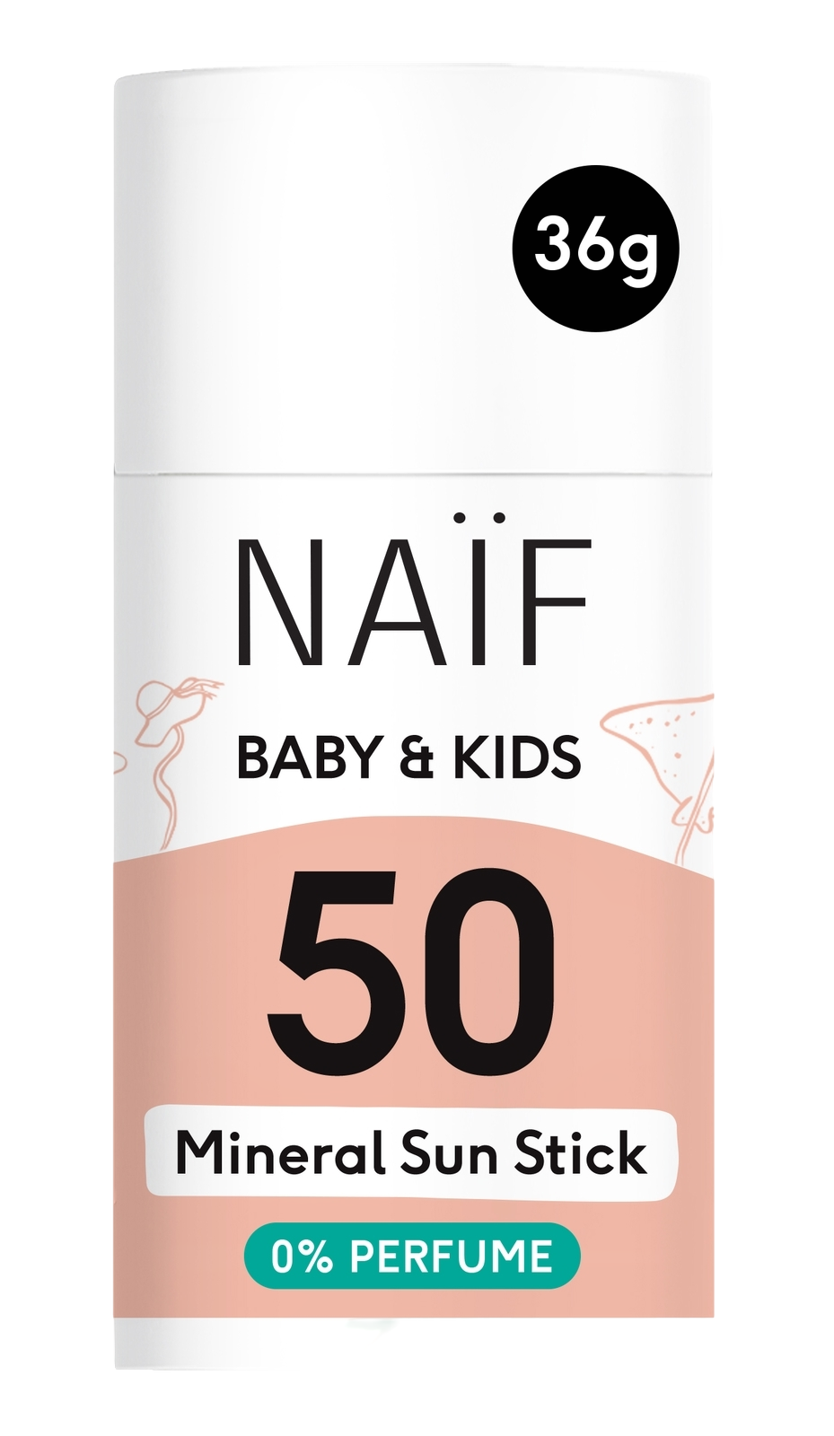 Naif Baby & Kids Mineral Sun Stick SPF50 (36 gr)