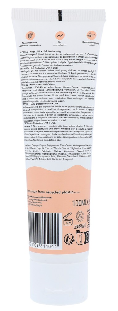 Naif Baby&kids Mineral Sunscreen 0% Perfume SPF50 (100 ml) - image 4