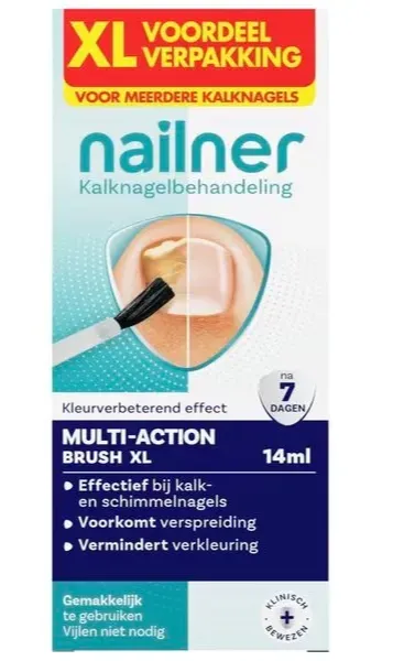 Nailner Kalknagelkwastje XL (14 ml)