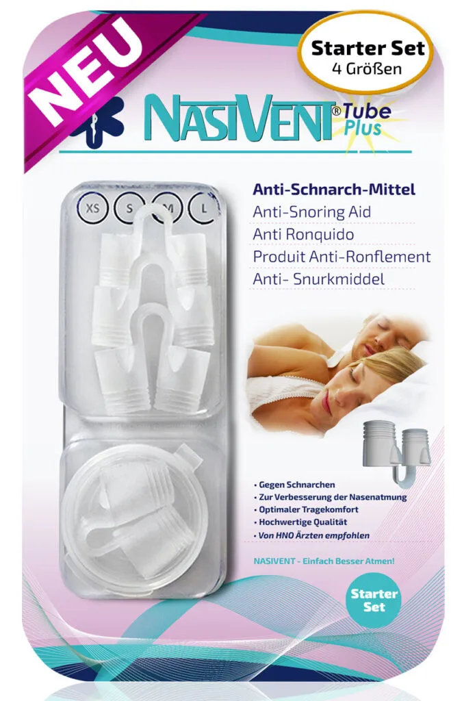 Nasivent Anti-snurkmiddel (4 stuks)