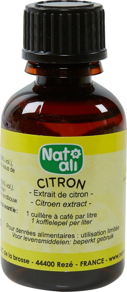 Nat-ali Natuurlijk Aroma Citroen (30 ml)