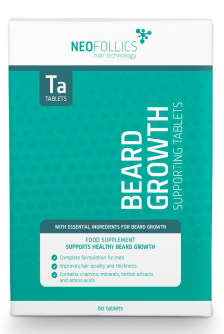 Neofollics Beard Growth Tabletten (60 tabletten)