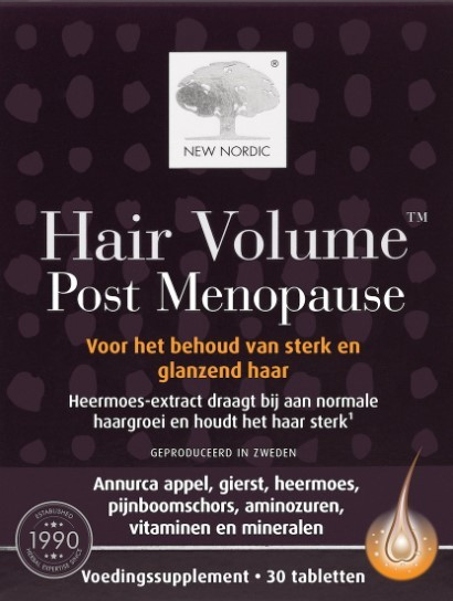 New Nordic Hair Volume Post Menopause Tabletten (30 tabletten)