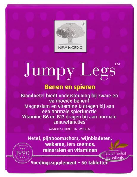 New Nordic Jumpy Legs Benen en Spieren Tabletten (60 tabletten)