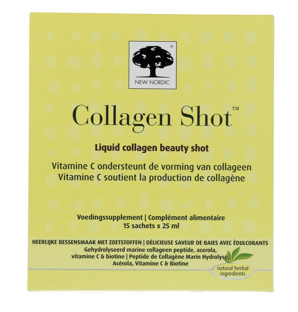 New Nordic Liquid Collagen Sachets (15 stuks)
