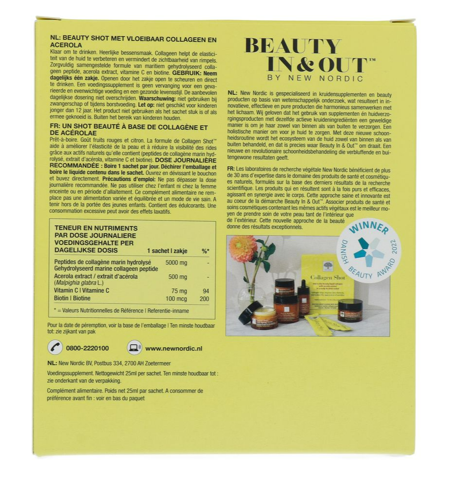 New Nordic Liquid Collagen Sachets (15 stuks) - image 2