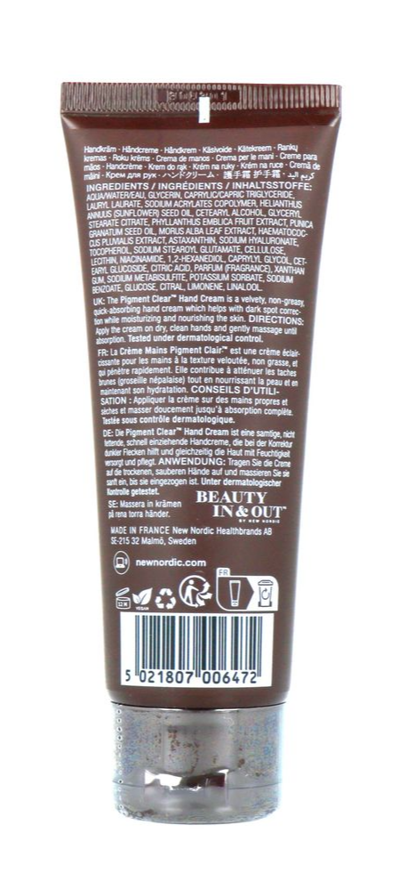 New Nordic Pigment Clear Hand Cream (75 ml)