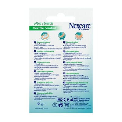 Nexcare Flexible Comfort Pleisters (30 stuks)
