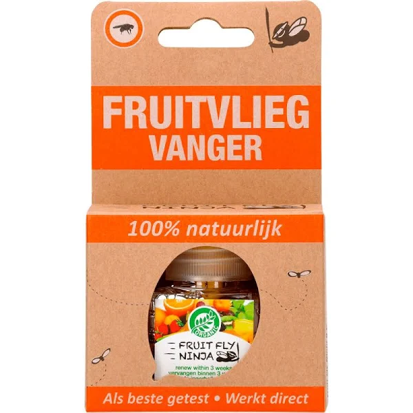 Super Ninja Fruitvlieg Vanger (1 stuk)