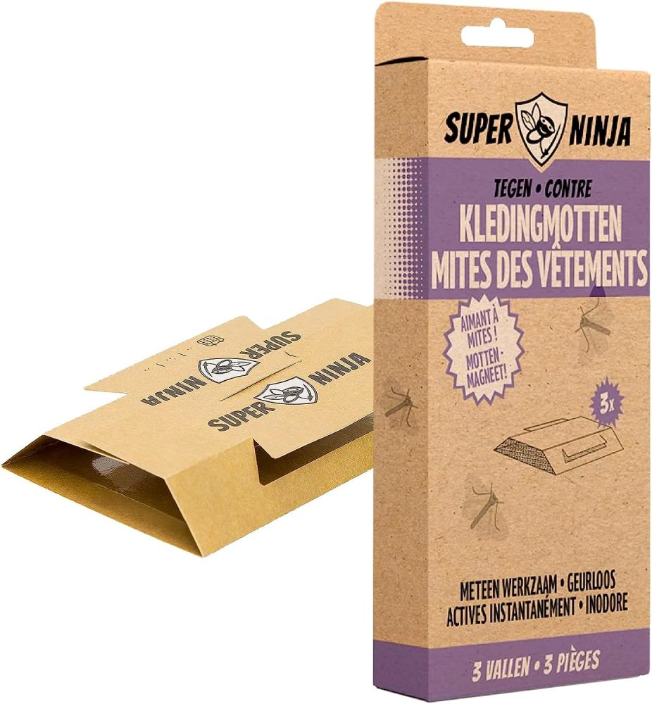 Super Ninja Kleding Mottenvallen (3 stuks)