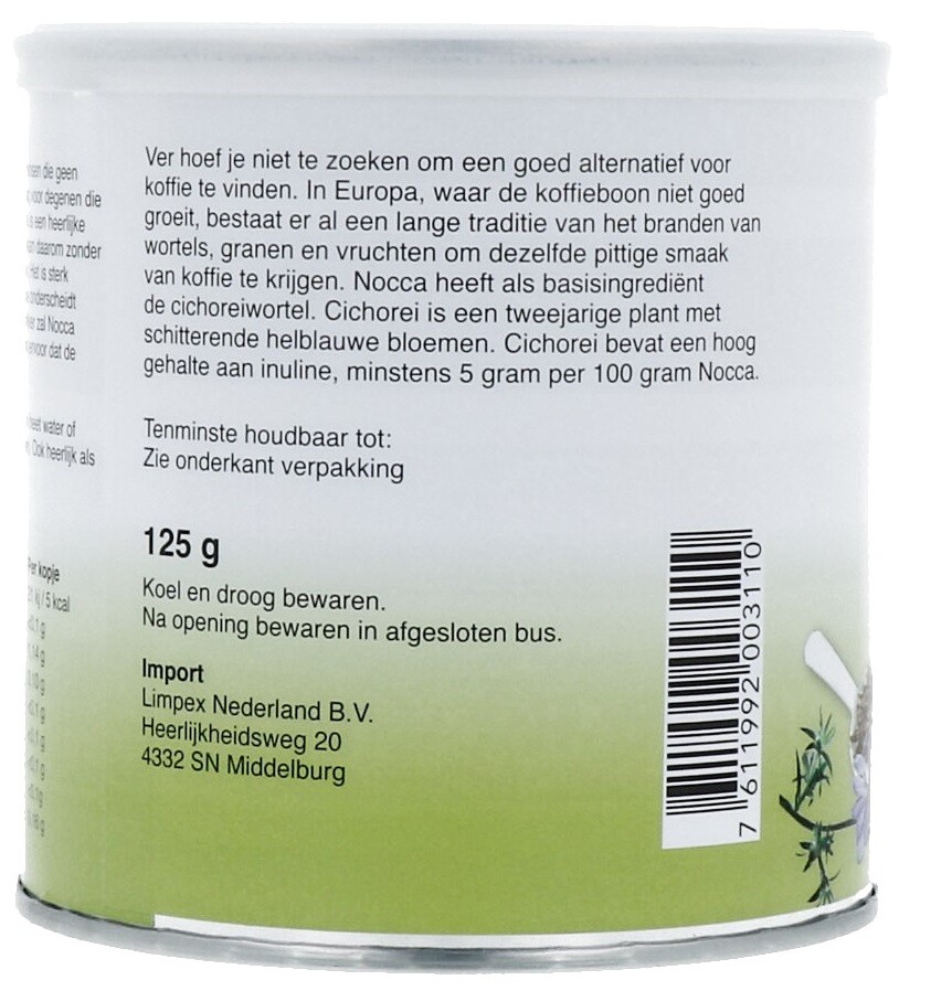 Nocca Classic Swiss Coffeelike (125 gr)