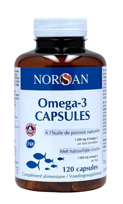 Norsan Omega-3 Capsules (120 capsules)