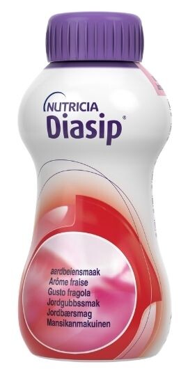 Nutricia Diasip Aardbei 4-pack (800 ml)