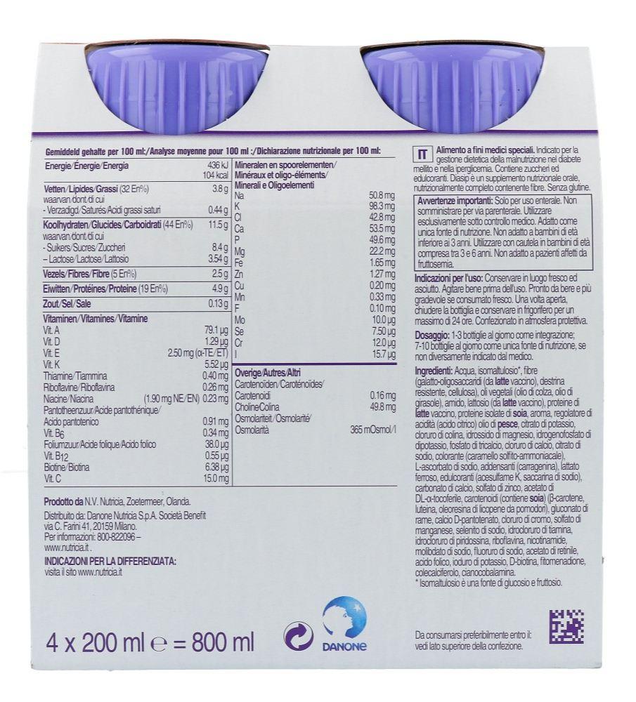 Nutricia Diasip Cappuccino 4-pack (800 ml) - image 3