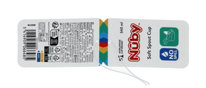 Nuby Flip It Beker - met Zachte Tuit (540 ml) - image 4