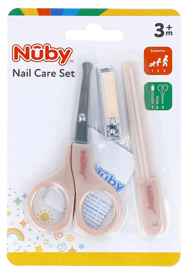 Nuby Nail Care Set 3+m (1 stuk)