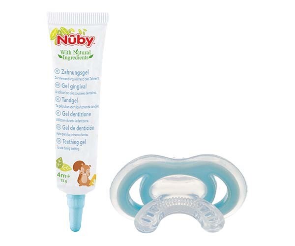 Nuby Tandgel + Gum-eez Bijtspeeltje (15 gr)