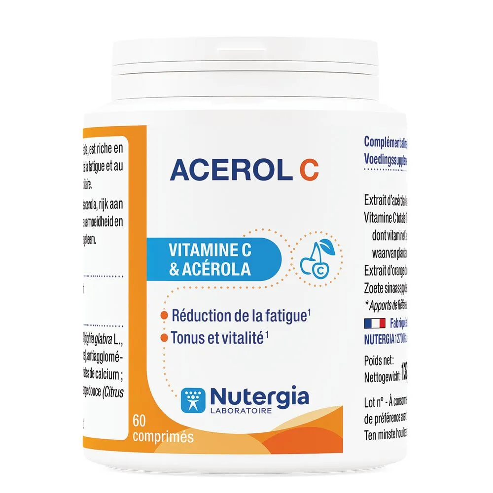 Nutergia Acerol C Tabletten (60 tabletten)
