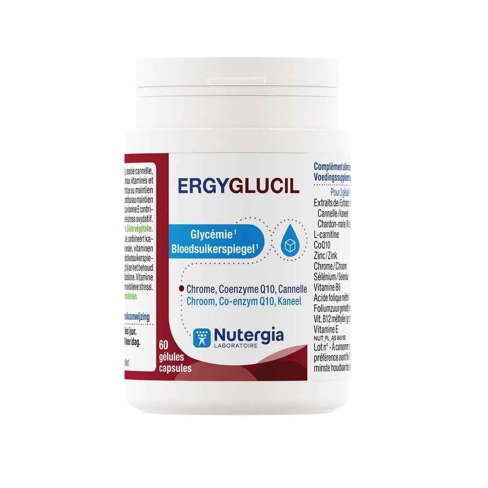 Nutergia Ergyglucil Capsules (60 capsules)