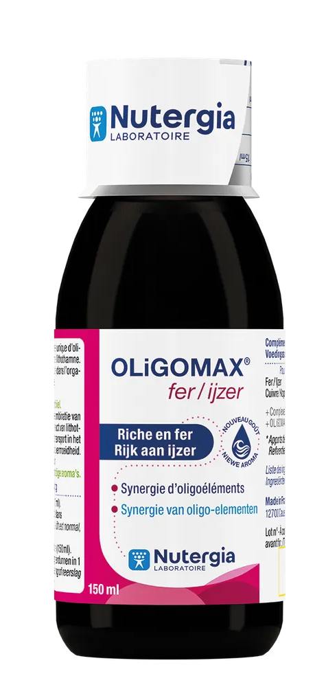 Nutergia Oligomax Ijzer Vloeibaar (150 ml)