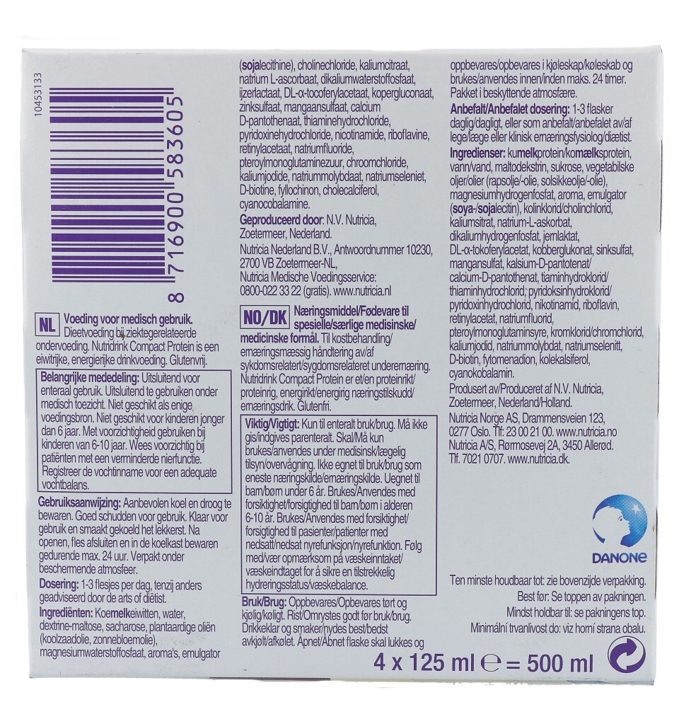 Nutridrink Compact Protein Cool Coconut (500 ml) - image 4