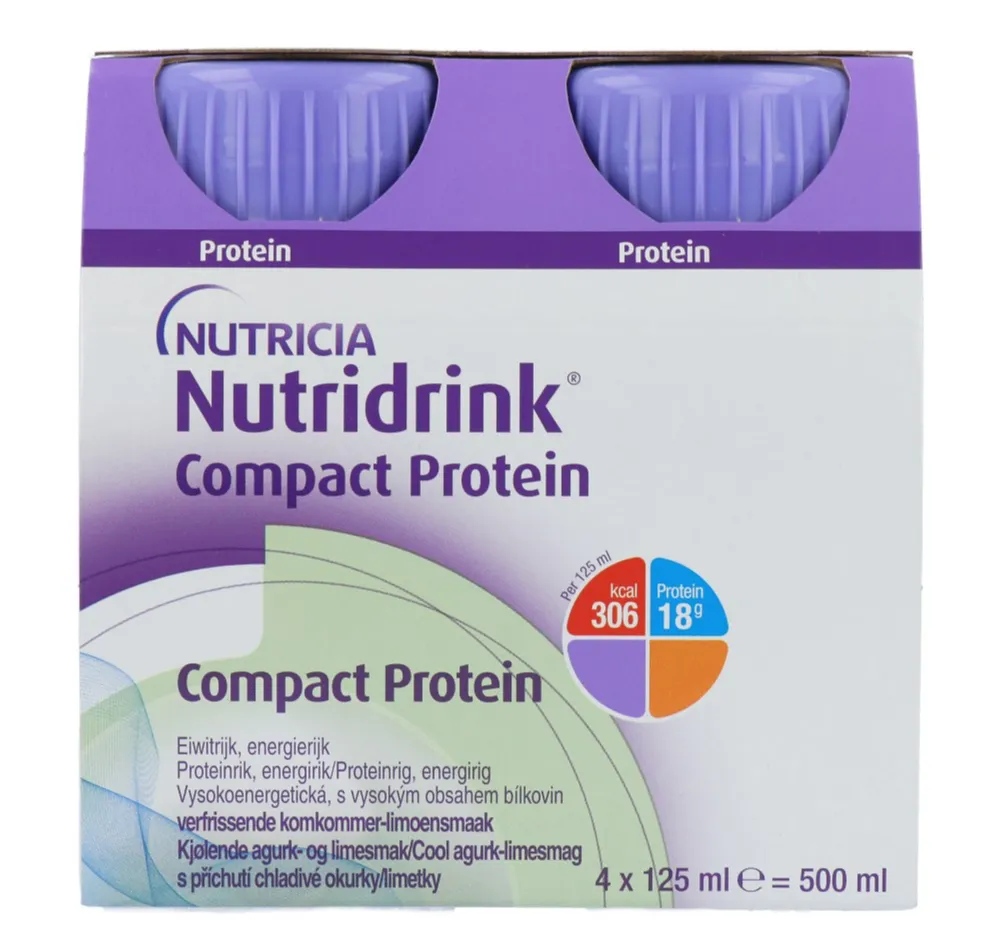 Nutridrink Compact Protein Cool Cucumber-lime (500 ml)