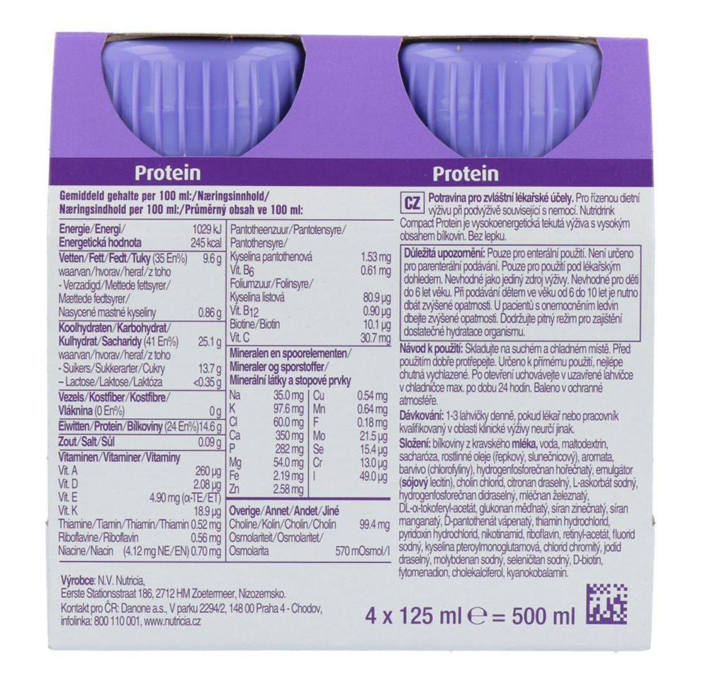 Nutridrink Compact Protein Cool Cucumber-lime (500 ml) - image 2