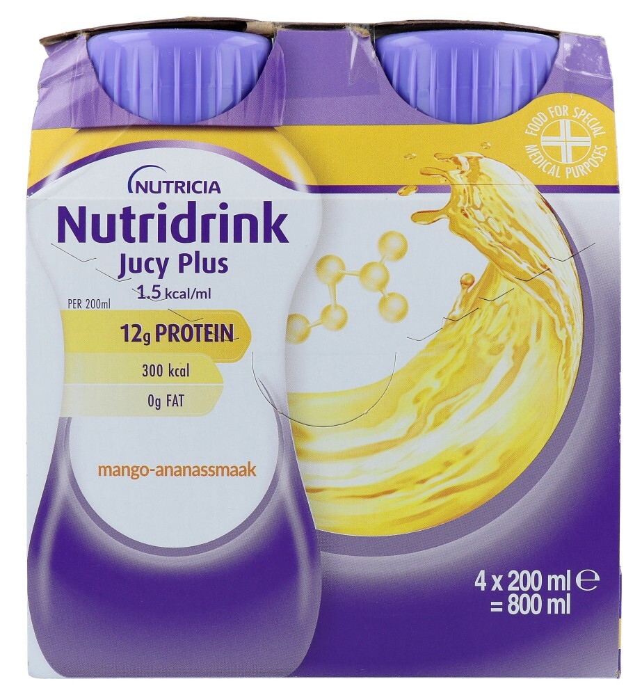 Nutridrink Jucy Plus Mango-ananas (800 ml)