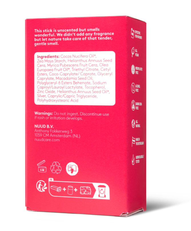 Nuud Natural Deodorant Stick (45 gr) - image 4