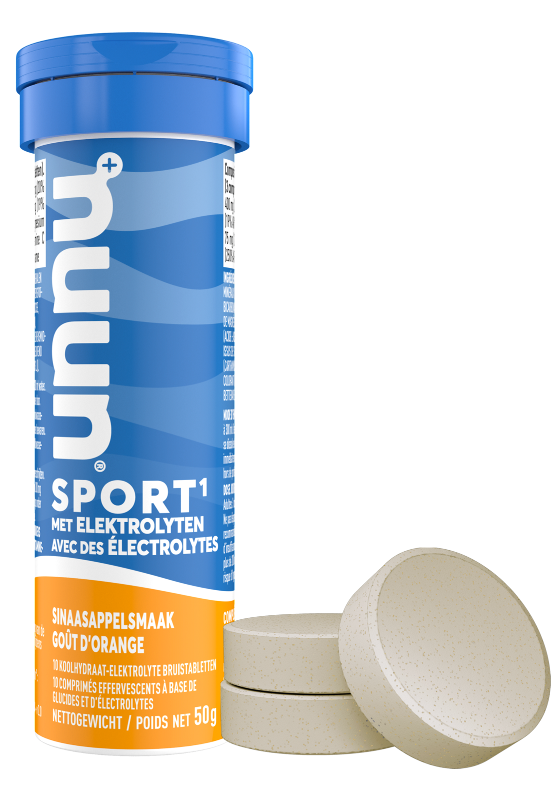 Nuun Sport Sinaasappel Bruistabletten (10 tabletten) - image 3