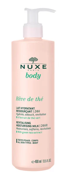Nuxe Paris Body Rêve De Thé Revitalizing Moisturising Milk 24hr (400 ml)