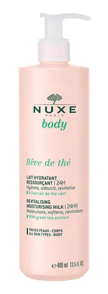 Nuxe Paris Body Rêve De Thé Revitalizing Moisturising Milk 24hr (400 ml)