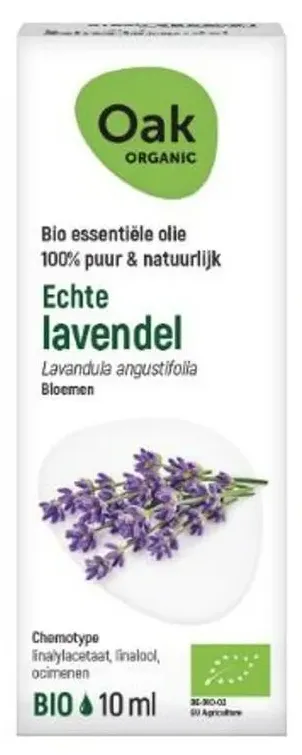 Oak Organic Echte Lavendel Olie (10 ml)