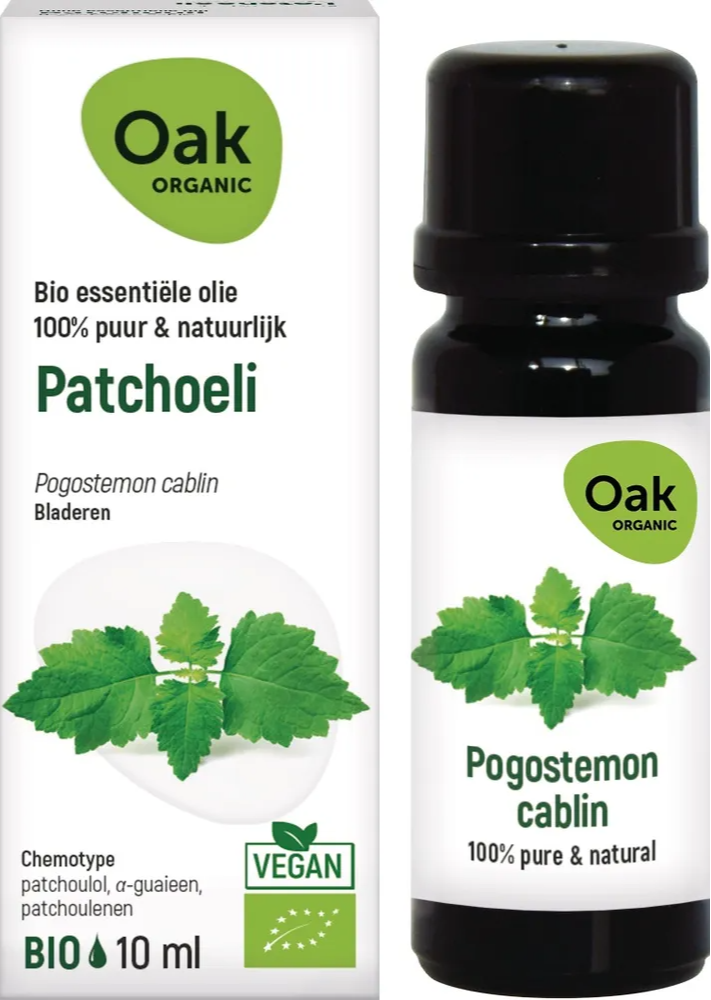 Oak Organic Patchoeli Olie (10 ml)