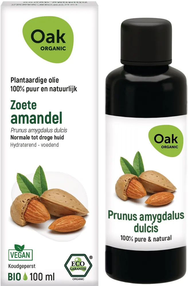 Oak Organic Zoete Amandel Olie (100 ml)