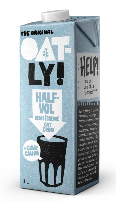 Oatly Haverdrank Calcium Halfvol (1000 ml)