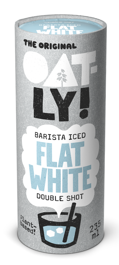 Oatly Barista Iced Flat White Double Shot (235 ml)